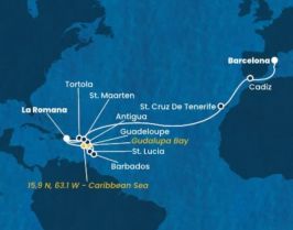 Круиз ОТ КАРИБИ ДО ЕВРОПА 12.03.2025 | ПОТВЪРДЕНА ГРУПА С ВОДАЧ